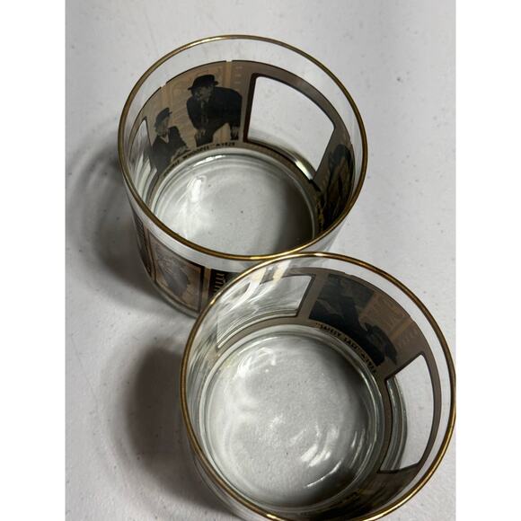 HOuze Roaring Twenties Classic Film Stars Highball Bar Glasses - Picture 8 of 9